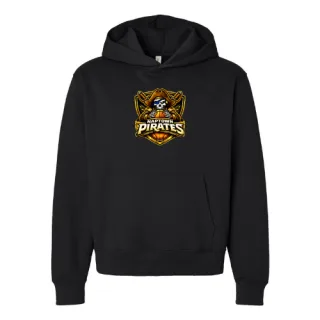 Product image for Naptown Pirates black adult large hoodie