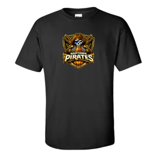 Product image for Naptown Pirates black adult small t-shirt