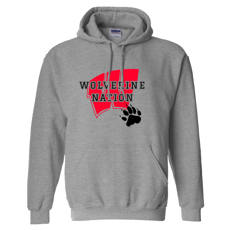 Product image for Waverly grey 3X-large hoodie