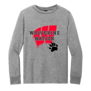 Product image for Waverly grey small long sleeve t-shirt
