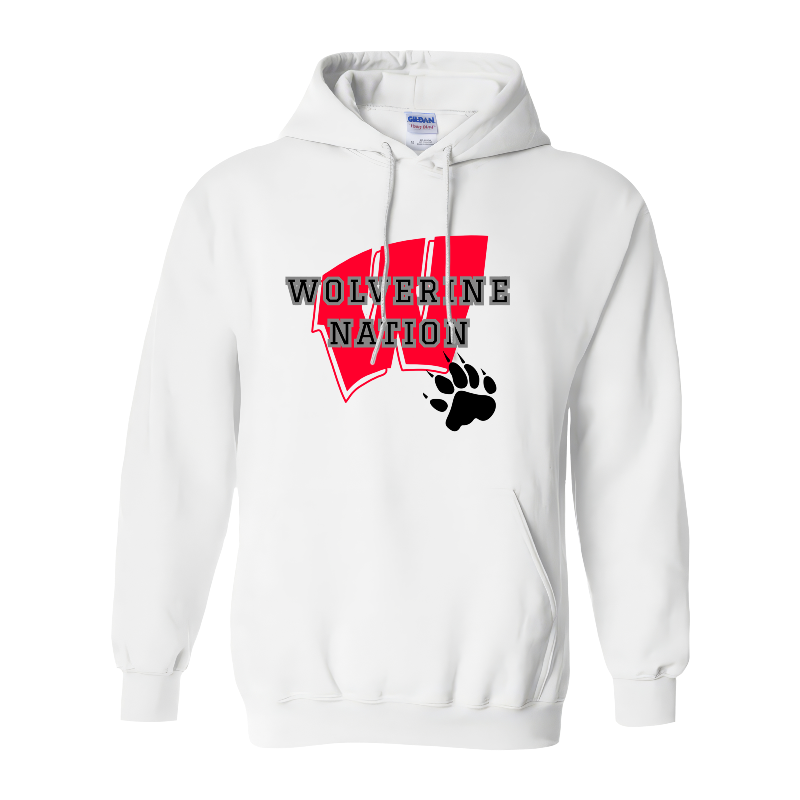 Product image for Waverly white 3X-large hoodie